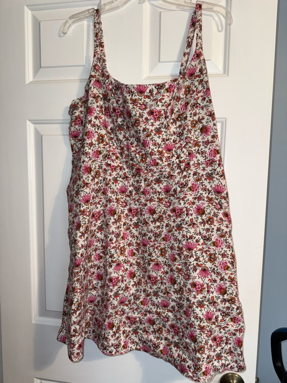 Old Navy Pink Floral Slip Dress
